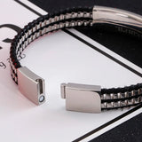 European & American Titanium Steel Rope Bracelet Men's Jewelry