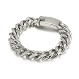 European & American Titanium Steel Cuban Chain Bracelet