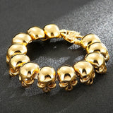 Skull Bracelet for Men Titanium Steel Creative Boy