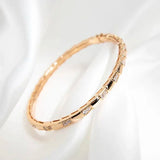 925 Sterling Silver Snake Bone Bracelet Platinum Joker