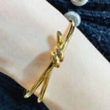 European Rose Rope Knot Bracelet Women's High-Quality Jewelry