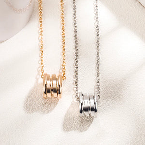 European 925 Sterling Silver Spring Pendant Necklace
