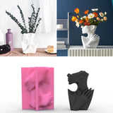 European-style Half-body Vase Silicone Mold for Flower Pot