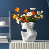 European-style Half-body Vase Silicone Mold for Flower Pot