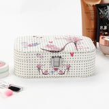 European Little Princess Travel Jewelry Storage Box