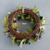 European Vintage Simulation Peony Wedding Garland Wall Hanging Ornaments