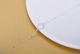 Square Silver 925 Anklets for Women