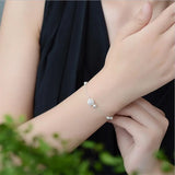 Sterling Silver Anklets Women Bracelets Wedding Accessories