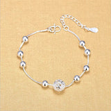 Sterling Silver Anklets Women Bracelets Wedding Accessories