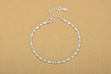 Sterling Silver Anklets For Women Jewelry Charm Silver Bracelets