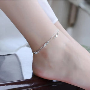 925 Sterling Silver Bracelet Charm Anklet Gift