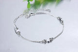 925 Sterling Silver Bracelet Charm Anklet Gift