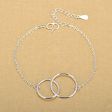 925 Silver Anklets for Women Girls Birthday Gift