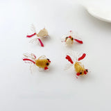 Goldfish Pendant Chinese DIY Earrings Hairpin Material