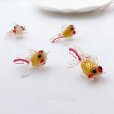 Goldfish Pendant Chinese DIY Earrings Hairpin Material