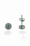 Zircon Sports 925 Silver Earrings