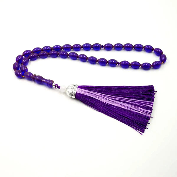Resin Tasbih Muslim Rosary Bracelet 33 Bead Ramadan Eid Birthday Gift