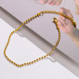 Evil Eye Anklet Bracelet Stainless Steel Lucky Chain Anklets