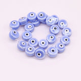 Evil Eye Ceramic Beads For Jewelry Making White/Red/Pink/Green/Blue
