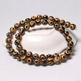 Tibetan Evil Eye Dzi Agates Beads 8-12mm