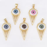 Evil Eye DIY Pendants Charms Earrings Necklaces Bracelets Jewelry