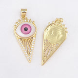 Evil Eye DIY Pendants Charms Earrings Necklaces Bracelets Jewelry