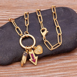 Evil Eye Heart Arrow Hand Pendant Women Choker Goth Boho Vintage Jewelry
