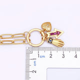 Evil Eye Heart Arrow Hand Pendant Women Choker Goth Boho Vintage Jewelry