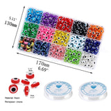 Evil Eyeball Resin Bead for DIY Jewelry