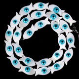 Evil Eyes Shell Beads Natural Mother Of Pearl Shell Beads