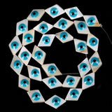 Evil Eyes Shell Beads Natural Mother Of Pearl Shell Beads