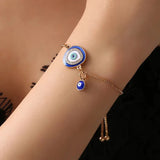 Evil Eyes Charm Bracelets Jewelry Armstacking Accessory