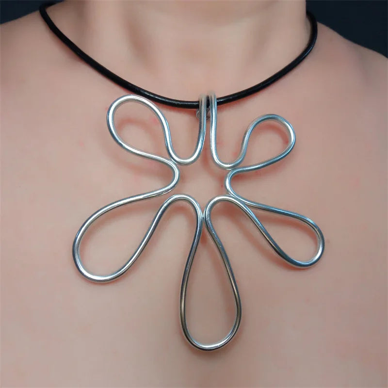 Bohemia Love Heart Pendant Choker for Women