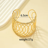 Exaggerate Metal Bracelet for Women Girl
