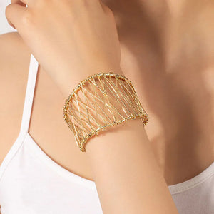Exaggerate Metal Bracelet for Women Girl