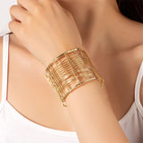 Exaggerate Metal Bracelet for Women Girl