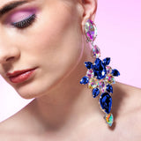 Shining Geometric Dangle Earrings for Party