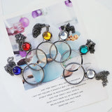 10x Magnifying Glass Pendant Necklace