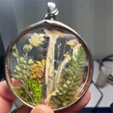 10x Magnifying Glass Pendant Necklace