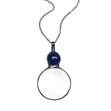 10x Magnifying Glass Pendant Necklace