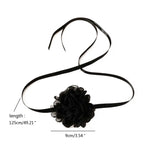 Exaggerated Flower Necklace Clavicle Chain Vintage Choker