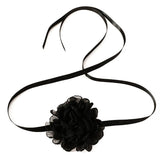 Exaggerated Flower Necklace Clavicle Chain Vintage Choker