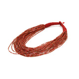 Bohemian Multi-layer Braided Beaded Necklace Retro Woman Necklace