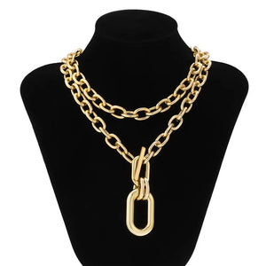 Exaggerated CCB Big Choker Necklace for Women