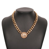 Exaggerated Retro Punk Chain Necklace