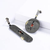 Creative Asymmetric Modern Women's Earrings Two Tone Women's Party Jewelry