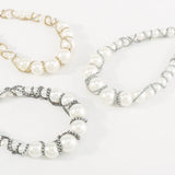 Big Pearl Choker Necklace for Women Wedding Bridal