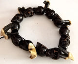 Skull Tooth Bracelet Men's Gothic Punk Accessories Party Jewelry
