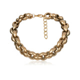 Exag. Vintage Ancient Choker Necklace Pendant Women Statement Chain Necklace