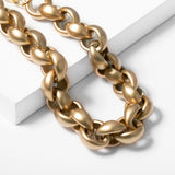Exag. Vintage Ancient Choker Necklace Pendant Women Statement Chain Necklace